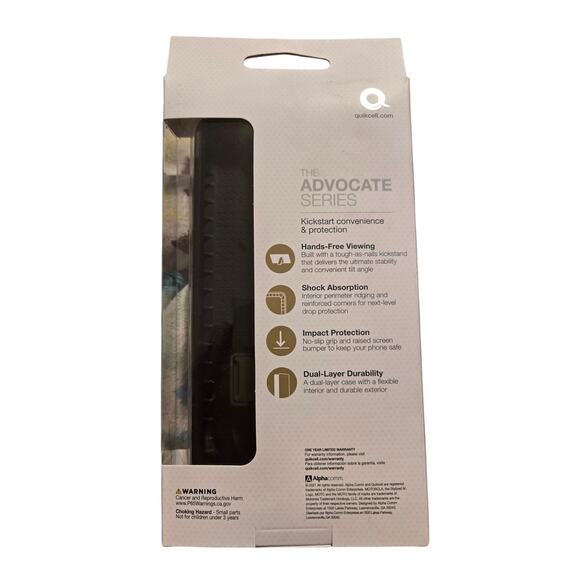 Quikcell - moto g power kickstand case green - Picture 4 of 5